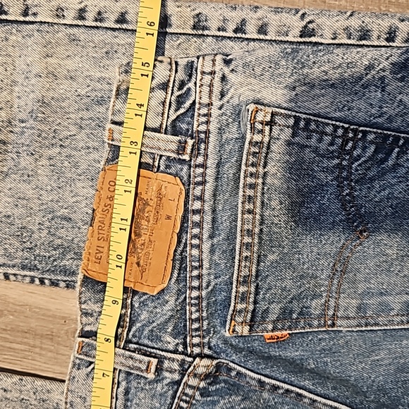 Mens Size Levi’s 30×31 508 Orange Tab Blue Jeans Vintage - Picture 9 of 13